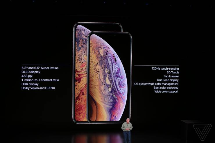 Apple официально представила iPhone XS и XS Max
